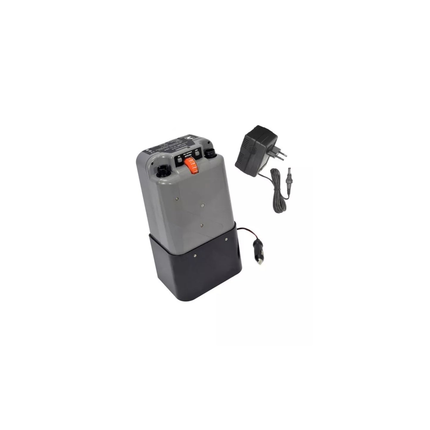Electric pump with mains and 12V car adaptor for inflating Decktent biminis and water sports accessories