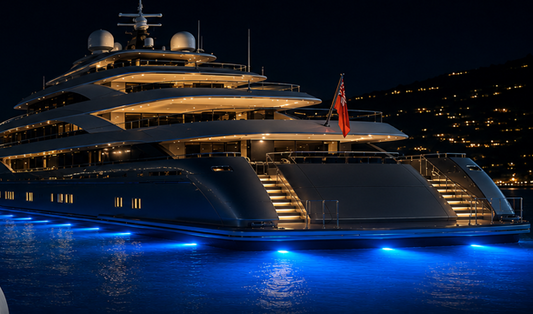 Underwater Lights for Superyachts in the  UAE: Why Sea Vision Is the Gold Standard