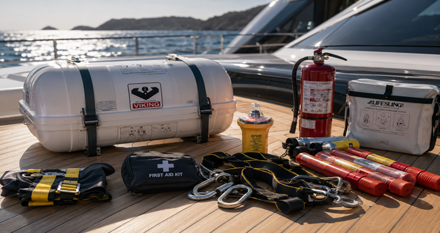 Yacht Safety Equipment: What Every Vessel Operating in the Gulf Needs Aboard