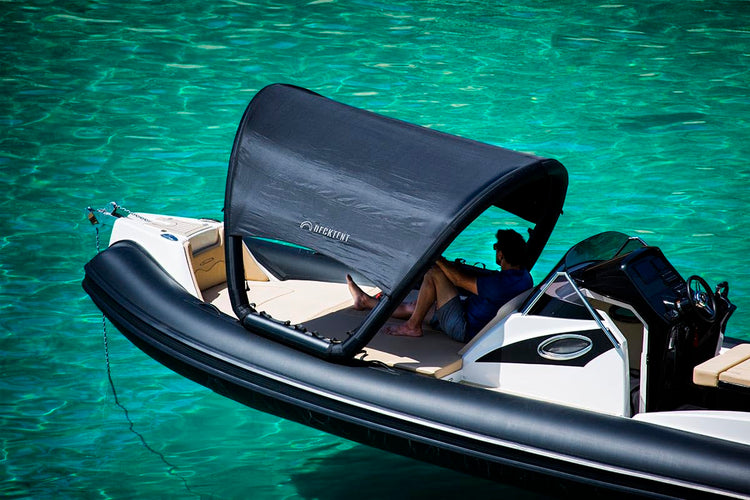 Decktent Inflatable Bimini & Shade Systems | Yacht IQ