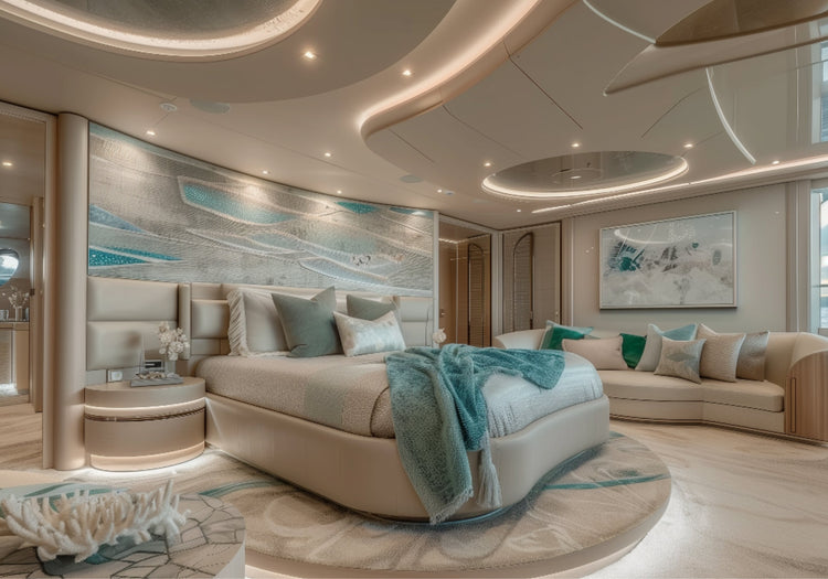 Maison Azure Luxury Yacht Interior Materials | Yacht IQ