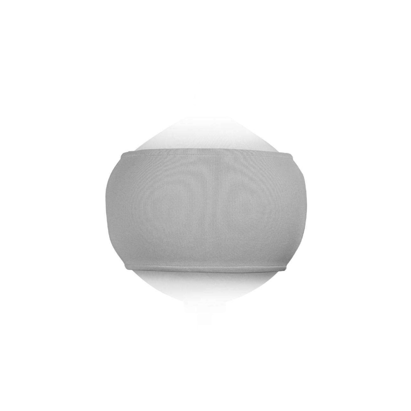 Fendertex textile fender cover in light grey for flat or buoy-style yacht fenders