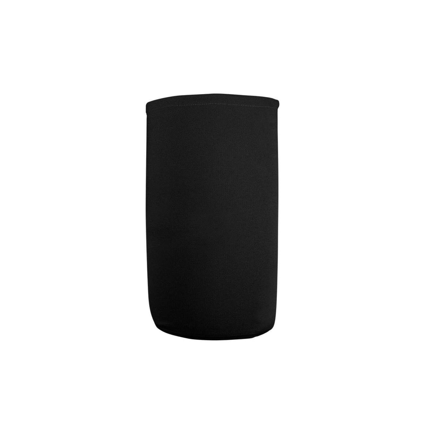 Fendertex textile fender cover in black for standard cylindrical yacht fenders