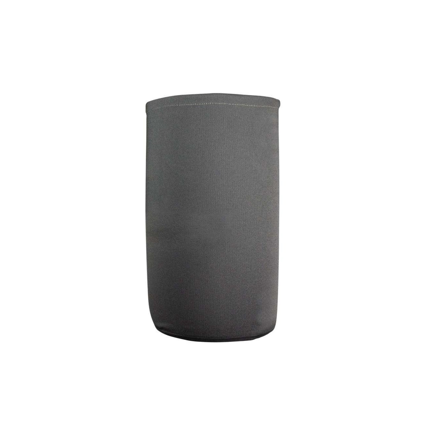 Fendertex textile fender cover in dark grey for standard cylindrical yacht fenders